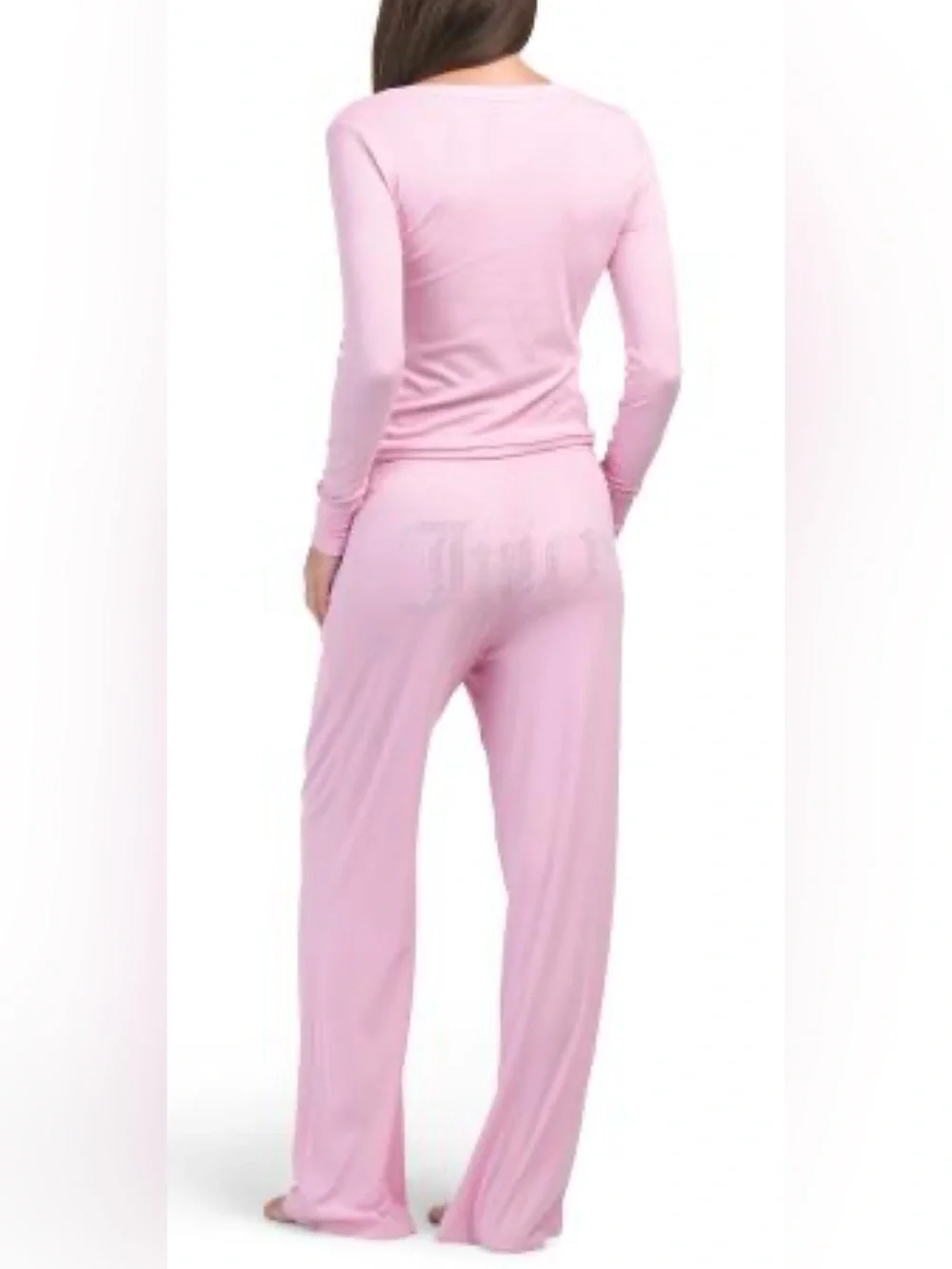 Juicy Couture Pink Rhinestone Logo Lounge Set w/ Pink JC Accessories NWT